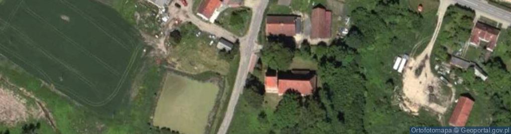 Zdjęcie satelitarne Kapliczka, Figura Świętych, Krzyż