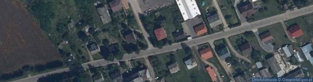 Zdjęcie satelitarne Kapliczka, Figura Świętych, Krzyż