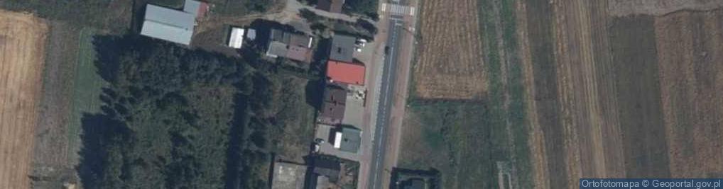 Zdjęcie satelitarne Kapliczka, Figura Świętych, Krzyż