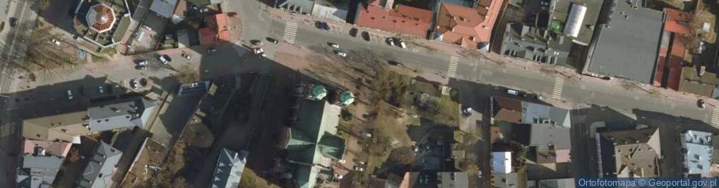 Zdjęcie satelitarne Kapliczka, Figura Świętych, Krzyż