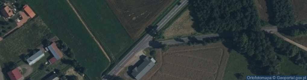 Zdjęcie satelitarne Kapliczka, Figura Świętych, Krzyż