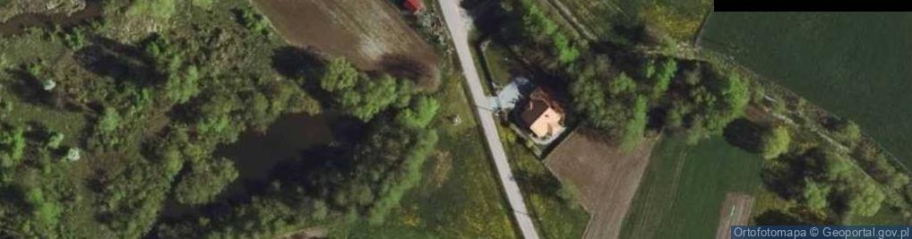 Zdjęcie satelitarne Kapliczka, Figura Świętych, Krzyż