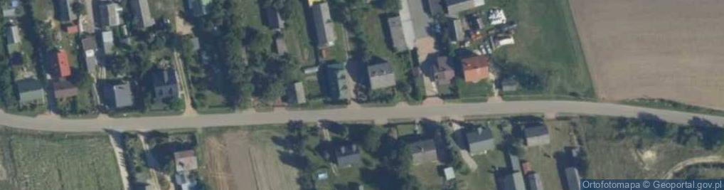 Zdjęcie satelitarne Kapliczka, Figura Świętych, Krzyż