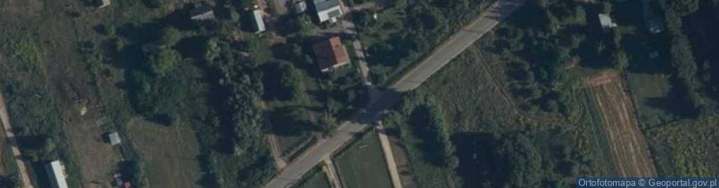 Zdjęcie satelitarne Kapliczka, Figura Świętych, Krzyż