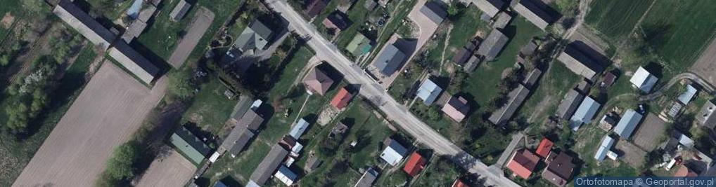 Zdjęcie satelitarne Kapliczka, Figura Świętych, Krzyż