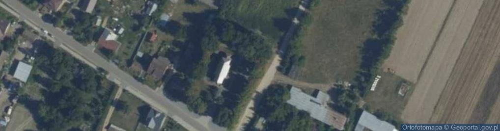 Zdjęcie satelitarne Kapliczka, Figura Świętych, Krzyż