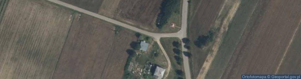 Zdjęcie satelitarne Kapliczka, Figura Świętych, Krzyż