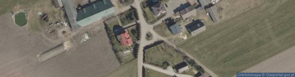 Zdjęcie satelitarne Kapliczka, Figura Świętych, Krzyż