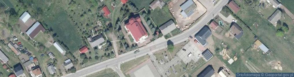 Zdjęcie satelitarne Kapliczka, Figura Świętych, Krzyż