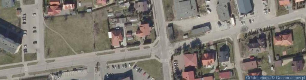 Zdjęcie satelitarne Kapliczka, Figura Świętych, Krzyż