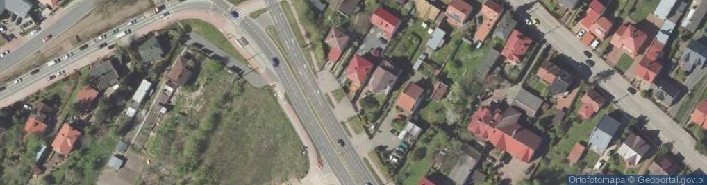 Zdjęcie satelitarne Kapliczka, Figura Świętych, Krzyż