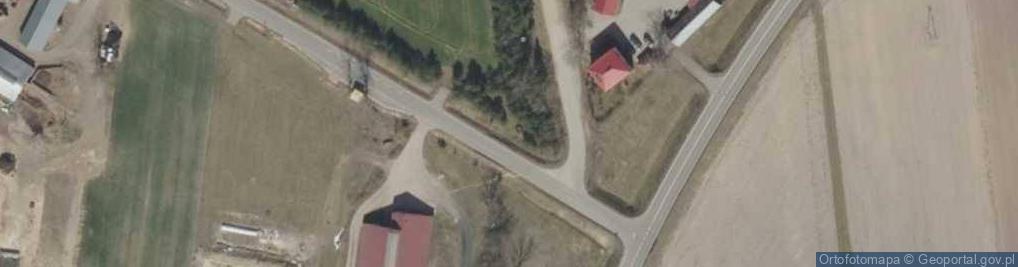 Zdjęcie satelitarne Kapliczka, Figura Świętych, Krzyż