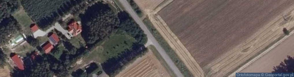 Zdjęcie satelitarne Kapliczka, Figura Świętych, Krzyż