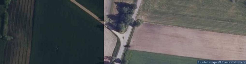 Zdjęcie satelitarne Kapliczka, Figura Świętych, Krzyż