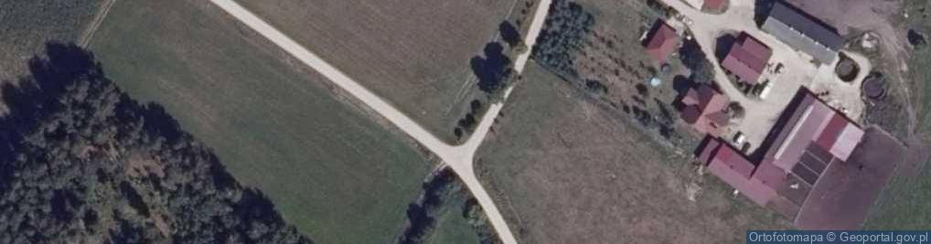 Zdjęcie satelitarne Kapliczka, Figura Świętych, Krzyż