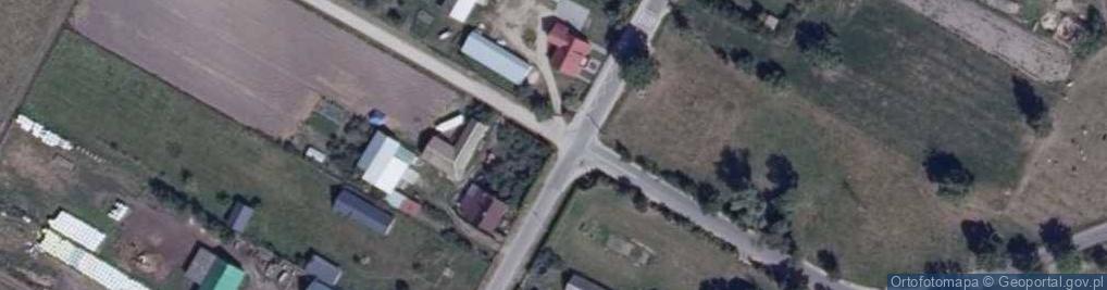 Zdjęcie satelitarne Kapliczka, Figura Świętych, Krzyż