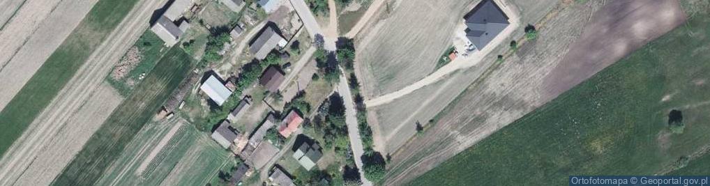 Zdjęcie satelitarne Kapliczka, Figura Świętych, Krzyż