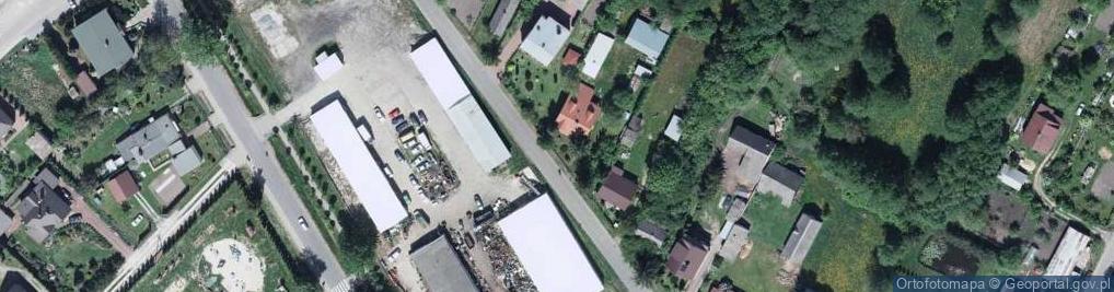 Zdjęcie satelitarne Kapliczka, Figura Świętych, Krzyż