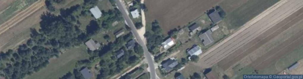 Zdjęcie satelitarne Kapliczka, Figura Świętych, Krzyż