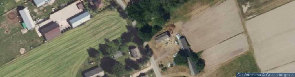 Zdjęcie satelitarne Kapliczka, Figura Świętych, Krzyż