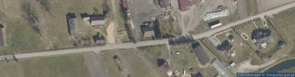 Zdjęcie satelitarne Kapliczka, Figura Świętych, Krzyż