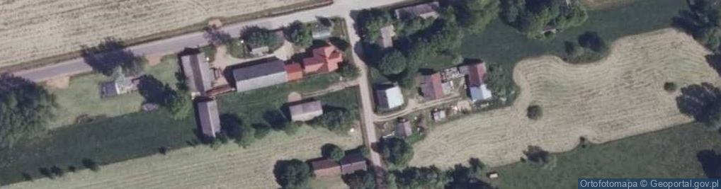 Zdjęcie satelitarne Kapliczka, Figura Świętych, Krzyż