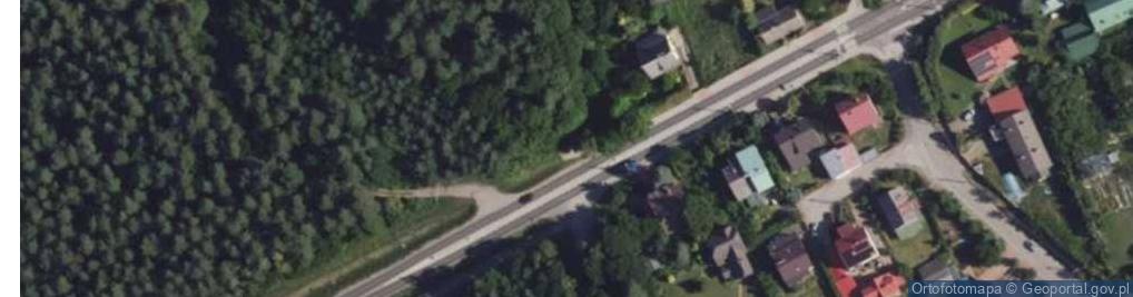 Zdjęcie satelitarne Kapliczka, Figura Świętych, Krzyż