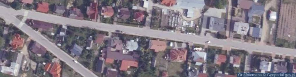 Zdjęcie satelitarne Kapliczka, Figura Świętych, Krzyż
