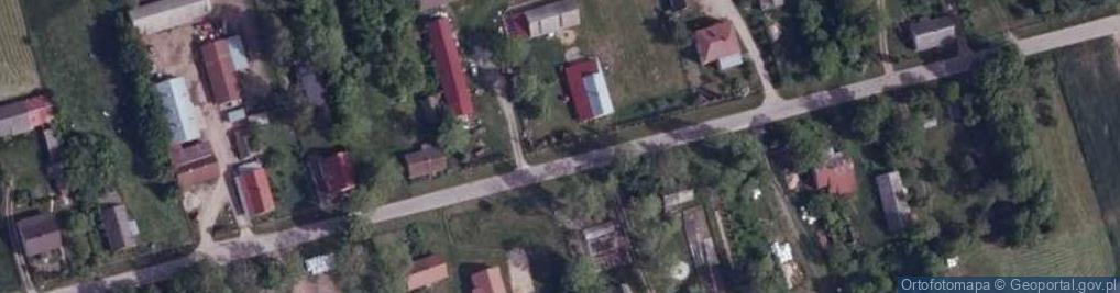 Zdjęcie satelitarne Kapliczka, Figura Świętych, Krzyż
