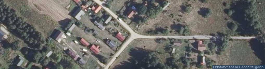 Zdjęcie satelitarne Kapliczka, Figura Świętych, Krzyż
