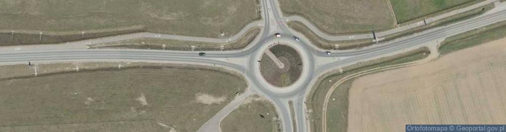Zdjęcie satelitarne Kapliczka, Figura Świętych, Krzyż