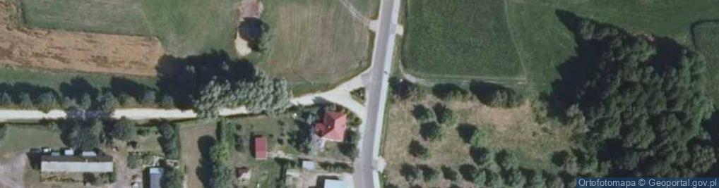 Zdjęcie satelitarne Kapliczka, Figura Świętych, Krzyż