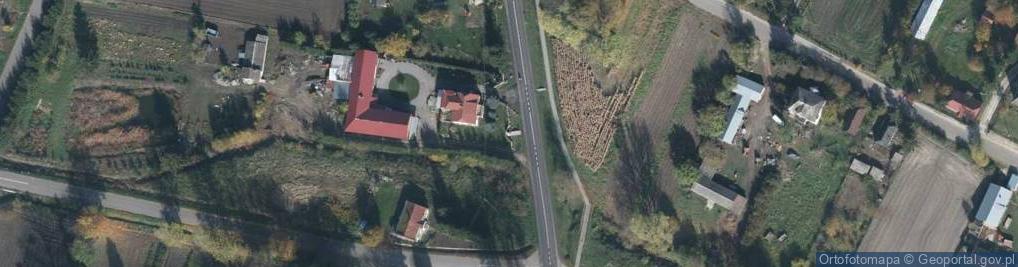 Zdjęcie satelitarne Kapliczka, Figura Świętych, Krzyż