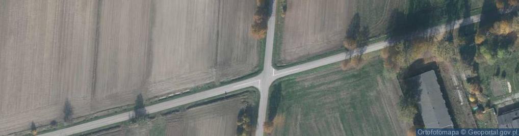 Zdjęcie satelitarne Kapliczka, Figura Świętych, Krzyż