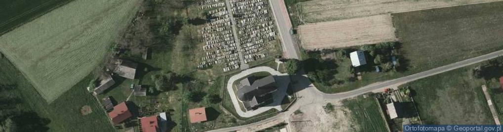 Zdjęcie satelitarne Kapliczka, Figura Świętych, Krzyż