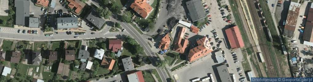 Zdjęcie satelitarne Kapliczka, Figura Świętych, Krzyż
