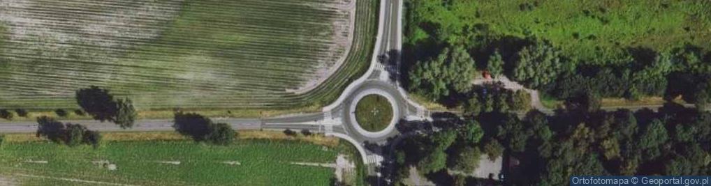 Zdjęcie satelitarne Kapliczka, Figura Świętych, Krzyż