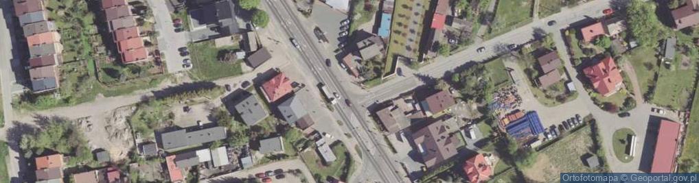 Zdjęcie satelitarne Kapliczka, Figura Świętych, Krzyż