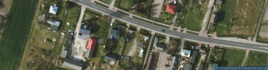 Zdjęcie satelitarne Kapliczka, Figura Świętych, Krzyż