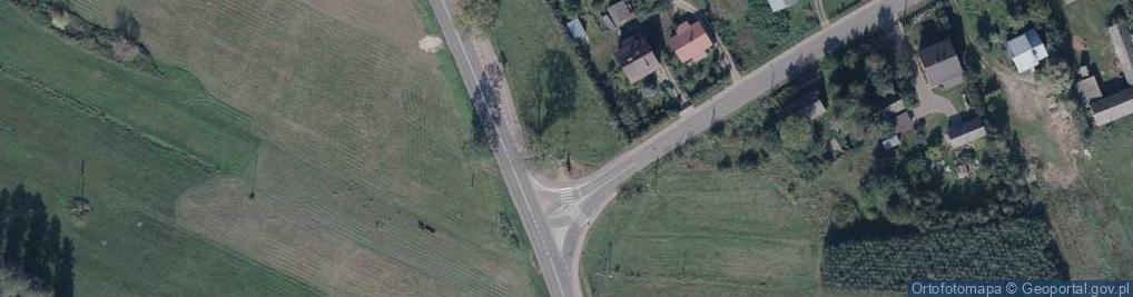 Zdjęcie satelitarne Kapliczka, Figura Świętych, Krzyż