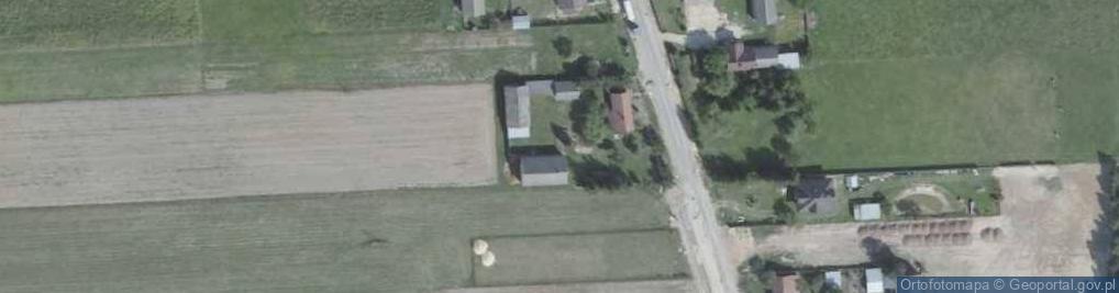 Zdjęcie satelitarne Kapliczka, Figura Świętych, Krzyż