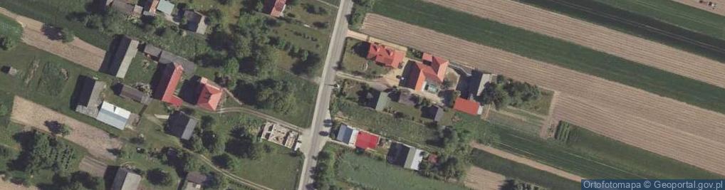 Zdjęcie satelitarne Kapliczka, Figura Świętych, Krzyż