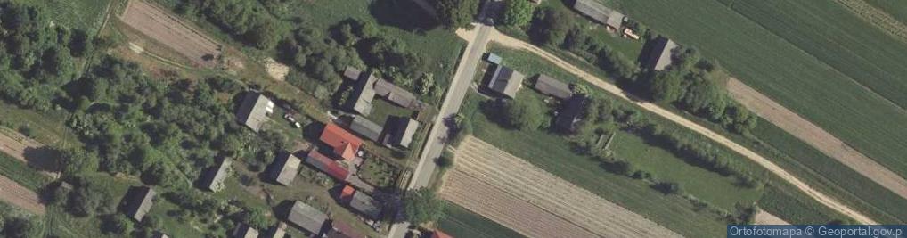 Zdjęcie satelitarne Kapliczka, Figura Świętych, Krzyż
