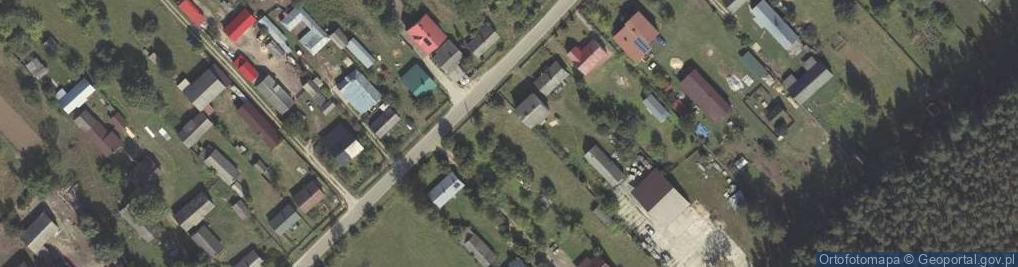 Zdjęcie satelitarne Kapliczka, Figura Świętych, Krzyż