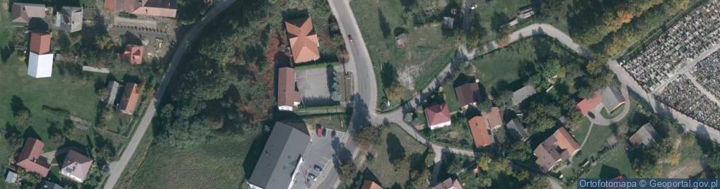 Zdjęcie satelitarne Kapliczka, Figura Świętych, Krzyż