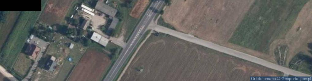 Zdjęcie satelitarne Kapliczka, Figura Świętych, Krzyż