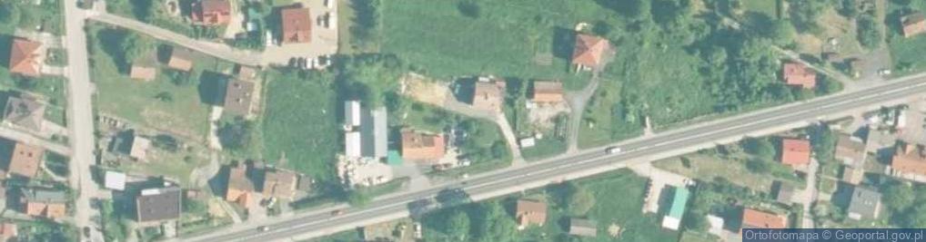 Zdjęcie satelitarne Kapliczka, Figura Świętych, Krzyż