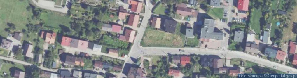 Zdjęcie satelitarne Kapliczka, Figura Świętych, Krzyż