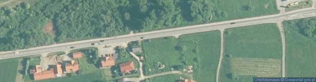 Zdjęcie satelitarne Kapliczka, Figura Świętych, Krzyż