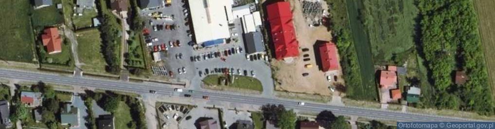 Zdjęcie satelitarne Kapliczka, Figura Świętych, Krzyż